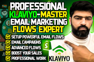setup your klaviyo email marketing flows in shopify