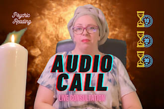 do a audio call psychic reading realtime