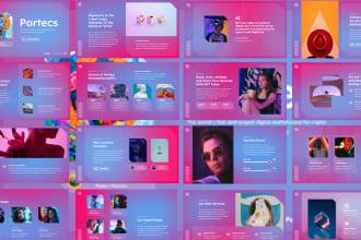 design nft pitch deck, investor pitch deck and powerpoint template