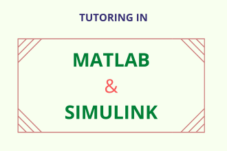 do matlab  simulink tutoring