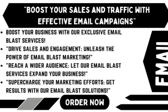 send mass email bulk email blast email campaign blast email