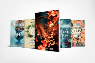 design artistic cover for your book