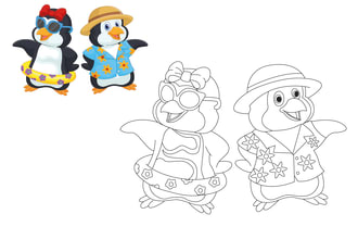 convert your photos into coloring book pages