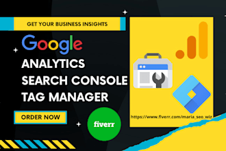 setup google analytics ga4 and search console