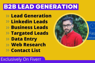 do targeted lead generation and linkedin leads in 24 hours