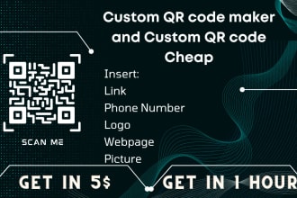 do custom qr code maker service fast