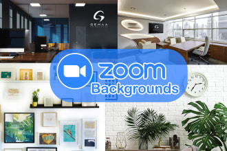 design zoom meeting virtual backgrounds