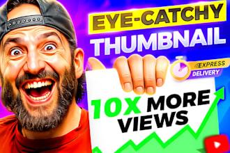 create pro youtube thumbnails for higher CTR
