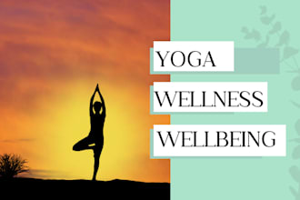 write SEO yoga, wellness, wellbeing articles and blogs