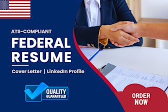 deliver federal resume writing service, cover letter, professional resume