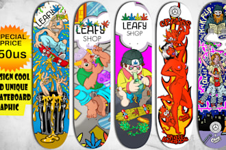 design the best skateboard graphic in the world