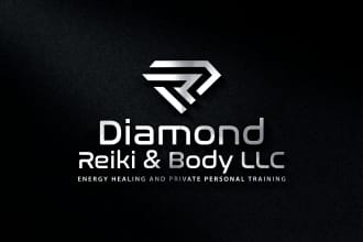 design 3 geometric logo designs for your business