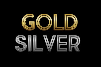 convert your logo to luxury gold, silver, rose gold, metallic or any other color