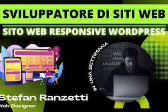 sviluppo siti web professionali in wordpress ed elementor