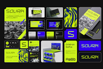design a premium brand identity and brand guidelines