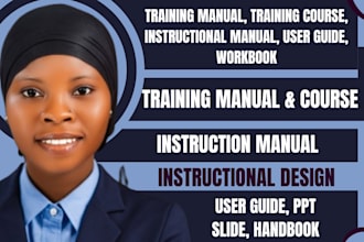 create and redesign training manual, workbook, lead magnet and booklet