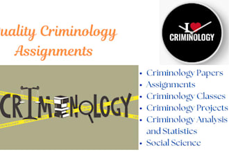 research criminal justice and criminology