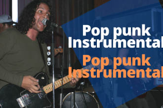 write, record and mix your pop punk instrumental