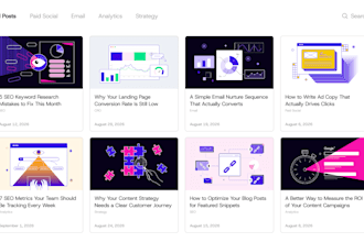 create editorial blog and article illustrations for saas brands