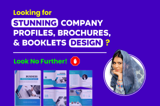 do professional company profiles, business brochures, and booklets