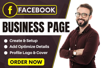 do facebook business page setup, fan page create, banner and cover design