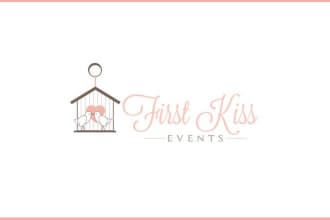 design wedding logo, wedding monogram or wedding initials