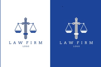 do legal, attorney, lawyer and law firm logo design