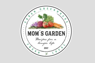 make professional landscape, agriculture, and lawn care logo