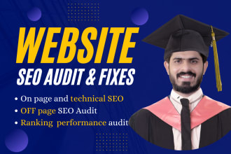 do full website audit with technical SEO fix errors in ahrefs, semrush, moz