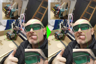 enhance and increase the resolution of your photo or video with super detail