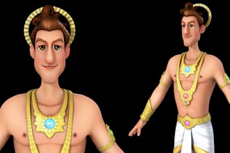 do 3d modeling and texturing