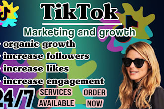 viral video tiktok marketing promotion growth organically