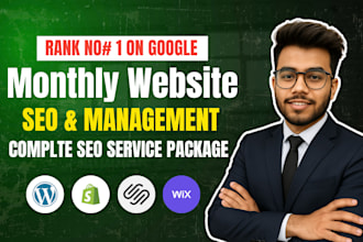 do monthly SEO service to rank websites on google first page