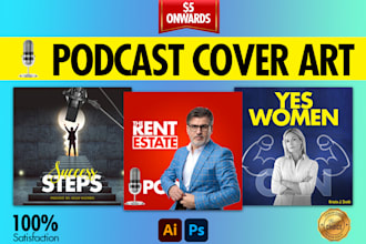 create eye catching podcast covers and album art