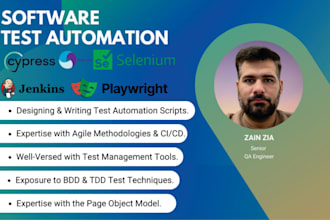 develop e2e test automation with cypress