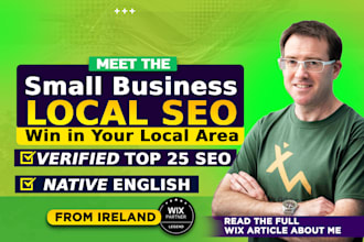 provide local SEO optimization and website advice for local business