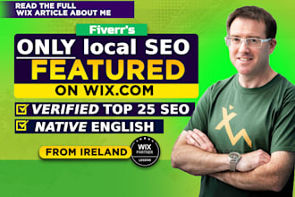 provide full local SEO optimization and advice for your wix website