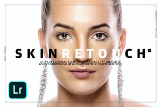 do headshot retouch, portrait, skin and images editing
