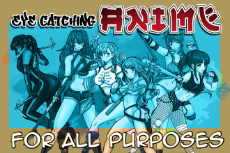 create cool anime for all purposes