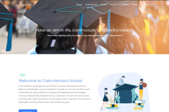 create a school management system