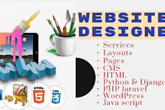 design your  attractive website
