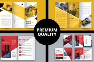 create business booklet, flyer, catalog, brochure, design less than 24 hours