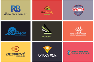 design a conceptual unique logo in vector format
