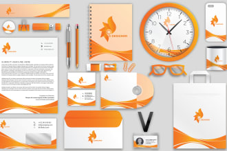 do business card, letterhead, stationery items and corporate identity