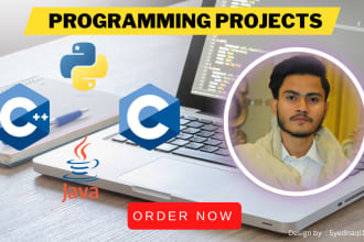 do cpp, c , java and python programming projects