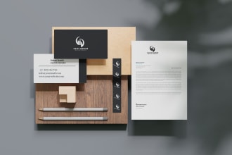design logo, brand style guide, brand manual with brand identity