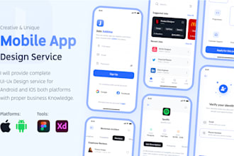 Hot Review!  design mobile app for IOS and android