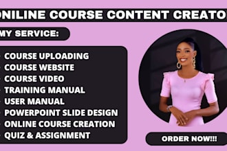 create online course content course curriculum online course ebook online course