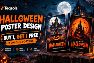 design a halloween poster