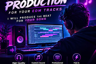 produce edm, afro, indian pop music